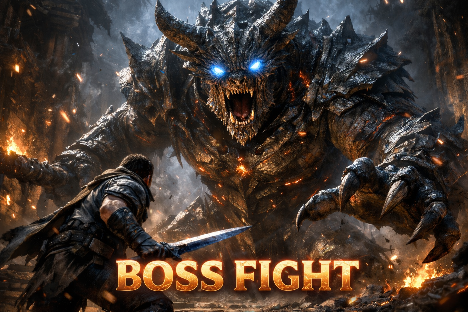 BOSS FIGHT GAMEPLAY